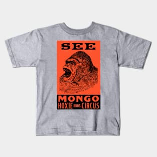 Mongo The Circus Gorilla - For Light Background Kids T-Shirt